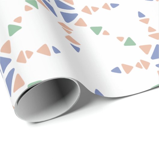 Delicate Blush Patterns Julia Dreams Geschenkpapier (Rolleneckpunkt)