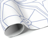 Delicate Blush Patterns Julia Dreams Geschenkpapier (Rolleneckpunkt)