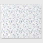 Delicate Blush Patterns Julia Dreams Geschenkpapier (Flach)