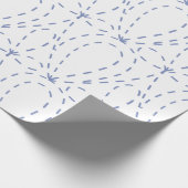 Delicate Blush Patterns Julia Dreams Geschenkpapier (Ecke)