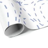 Delicate Blush Patterns Julia Dreams Geschenkpapier (Rolleneckpunkt)