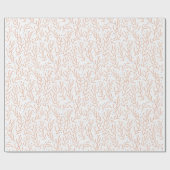 Delicate Blush Patterns Julia Dreams Geschenkpapier (Flach)