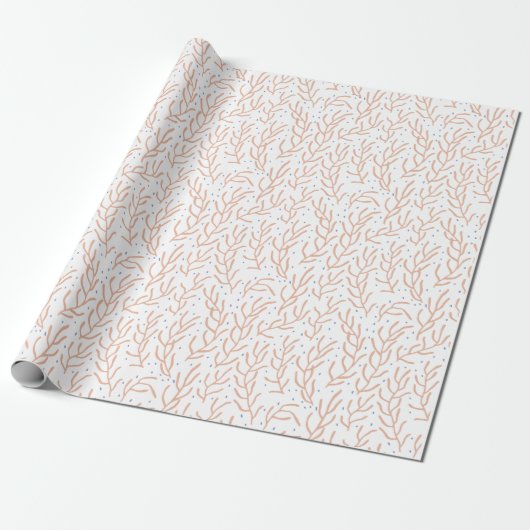 Delicate Blush Patterns Julia Dreams Geschenkpapier (Ungerollt)