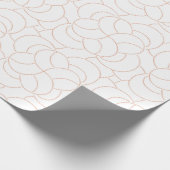 Delicate Blush Patterns Julia Dreams Geschenkpapier (Ecke)