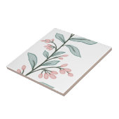 Delicate Botanic Reverie L4 Große Pflanze Pasta Fliese (Seite)