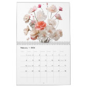 Delicate Bouquet Calendar Kalender (Feb 2026)
