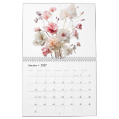 Delicate Bouquet Calendar Kalender (Jan 2027)