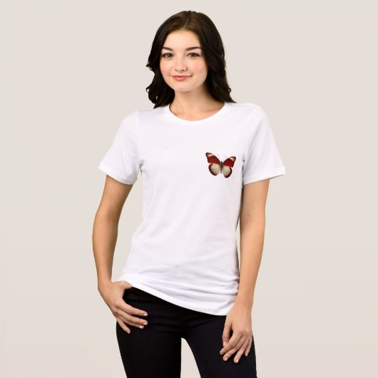 Delicate Butterfly Logo Tee for Women (Vorderseite voll)