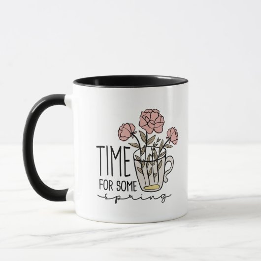 Delicate Charming Time For Some Spring Cute Floral Tasse (Links)
