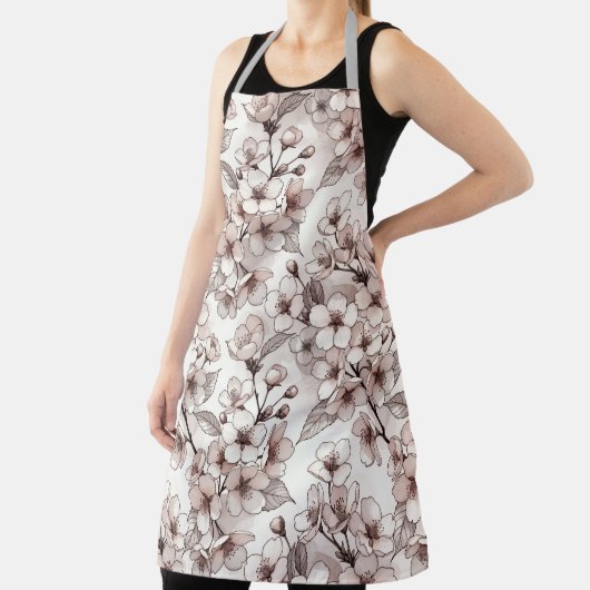 Delicate Cherry Blossom Design Schürze (InSitu)