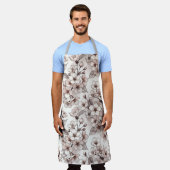 Delicate Cherry Blossom Design Schürze (Getragen)