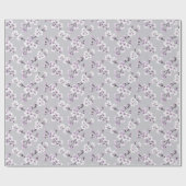 Delicate Cherry Blossom Geschenkpapier (Flach)