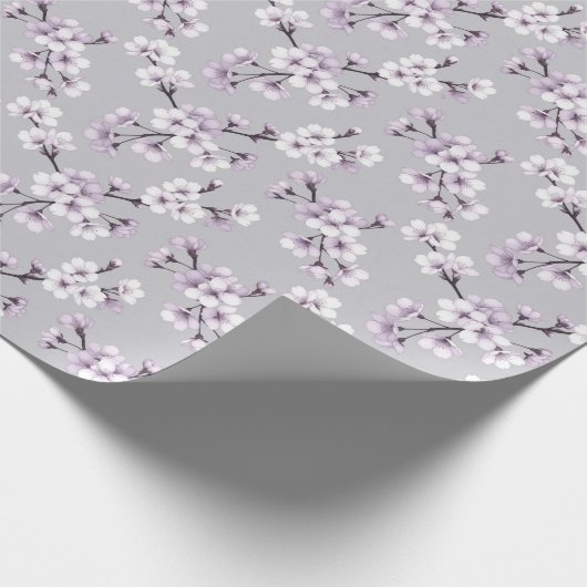 Delicate Cherry Blossom Geschenkpapier (Ecke)