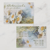 Delicate Daisies Visitenkarte (Vorne/Hinten)