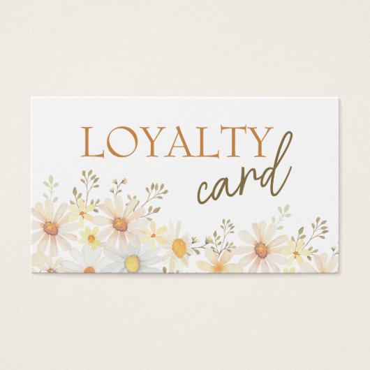 Delicate Daisisis Treuekarte (Vorderseite)