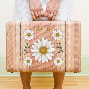 Delicate Daisy Hand Gezeichnet floralen botanische Aufkleber