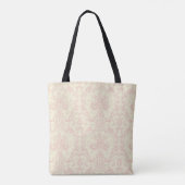 Delicate Damask Muster Tasche (Rückseite)