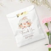 Delicate Fall Floral Pumpkin Baby Dusche Vielen Da Geschenktütchen (Versiegelt)