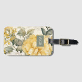 Delicate Floral Gepäckanhänger (Vorderseite (Horizontal))