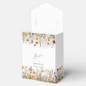 Delicate Floral White Baby Dusche Vielen Dank Geschenkschachtel (Geöffnet)