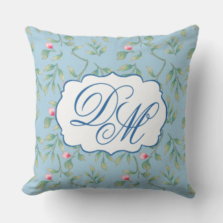 Delicate Florals Omphalodes Blue Kissen