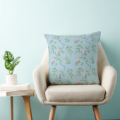 Delicate Florals Omphalodes Blue Kissen (Stuhl )