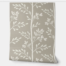 Delicate Flower Buds Bloom Calm Floral Tapete