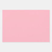 Delicate Gold Scrollwork & Pink Roses Floral Geschenkpapier Set (Vorderseite 2)