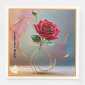 "Delicate-Gold-Touch" Serviette (Vorderseite)