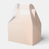 Delicate Gray Calligraphy Brown Box Vielen Dank Geschenkschachtel (Rückseite)