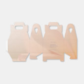 Delicate Gray Calligraphy Brown Box Vielen Dank Geschenkschachtel (Ungefaltet)