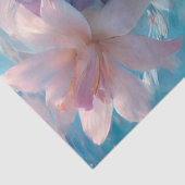 Delicate Icy Blue Mermaid Schnitt Paper v1 Seidenpapier (Ausschnitt)