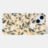 Delicate Jasmine Floral Pattern Case-Mate iPhone Hülle (Rückseite (Horizontal))