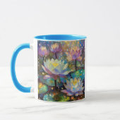 Delicate Lotus Flowers Blossoming in the Snow Tasse (Links)