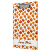 Delicate Mariold Pattern Name Klemmbrett (Links)