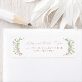 Delicate Pastel French Flora Wedding 