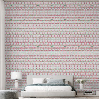 Delicate Pastel Pattern Peel and Stick Wallpaper Tapete