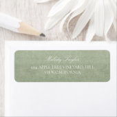 Delicate Pastel Sage Green  Wedding  (Insitu)