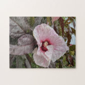 "Delicate petals" Hibiskus Blume Jigsaw Puzzle (Horizontal)