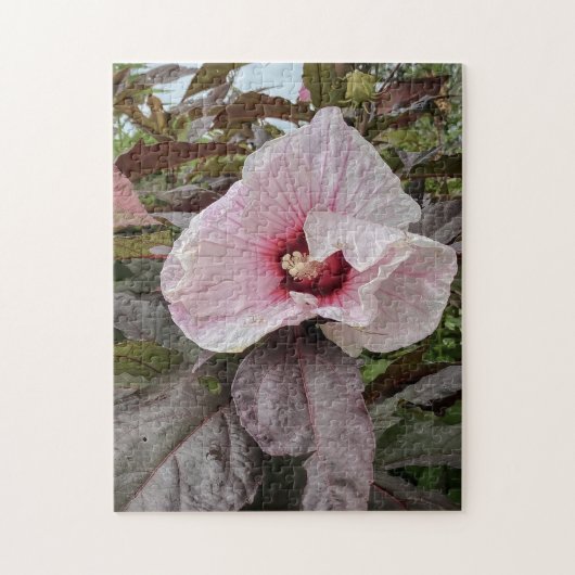 "Delicate petals" Hibiskus Blume Jigsaw Puzzle (Vertikal)