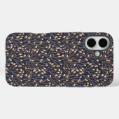 Delicate Pink Buds on Brown Branches Case-Mate iPhone Hülle (Rückseite (Horizontal))