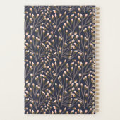 Delicate Pink Buds on Brown Branches Planer (Rückseite)