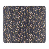 Delicate Pink Buds on Brown Branches Schneidebrett (Vorderseite)