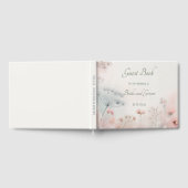 Delicate Queen Anne's Lace Wedding Guest Book Gästebuch (Voll)