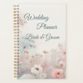Delicate Queen Anne's Lace Wedding Planner Planer (Vorderseite)
