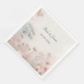 Delicate Queen Anne's Lace Wedding Serviette (Ecke)