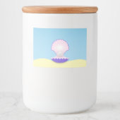 Delicate Seashell Lebensmitteletikett (Vorderseite)