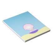 Delicate Seashell Notizblock (angewinkelt)