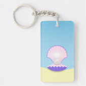 Delicate Seashell Schlüsselanhänger (Vorderseite)