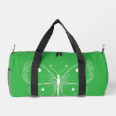 Delicate Sketch Butterfly Duffle Bag (Rückseite)